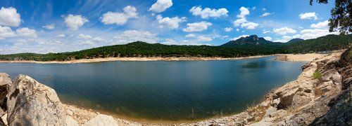 When God Decides to Show Off | Panoramic Views of "San Juan Reservoir/Lake.. Madrid,Spain.