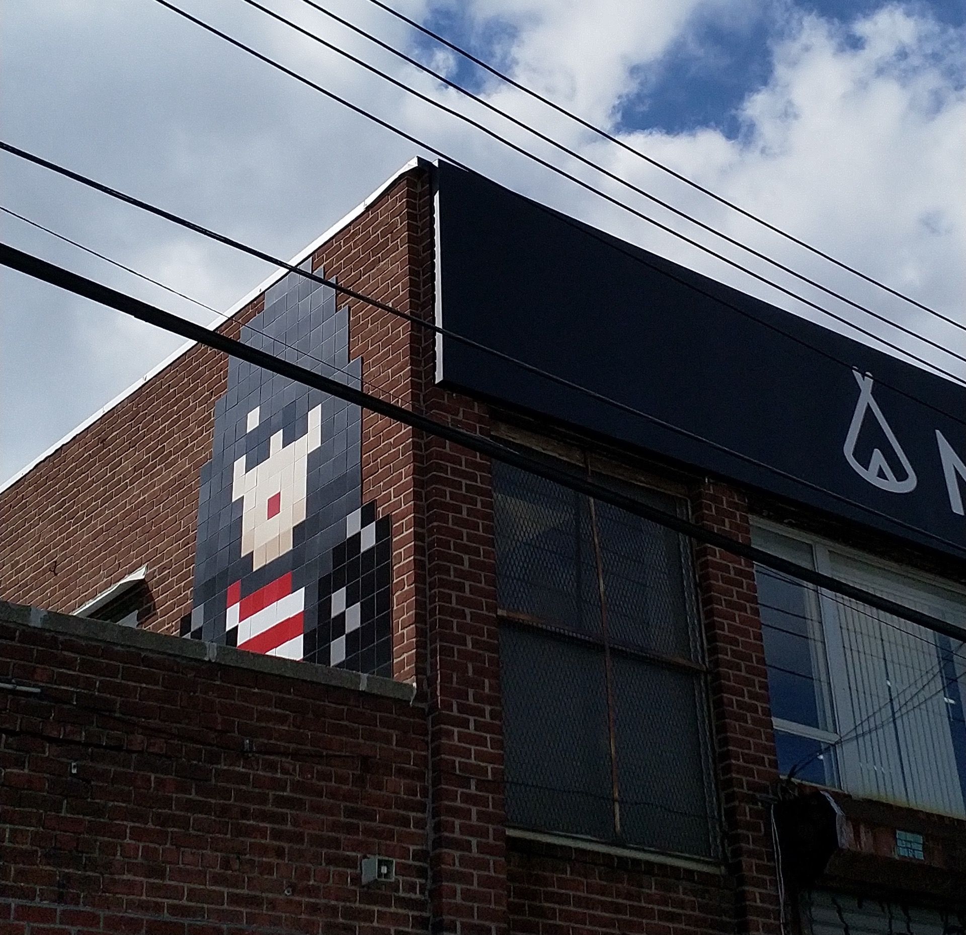 Invader was here too.