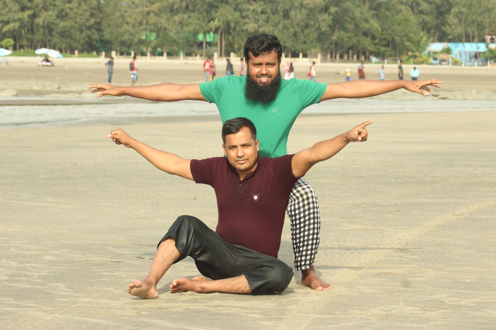 Me and My friend Masud