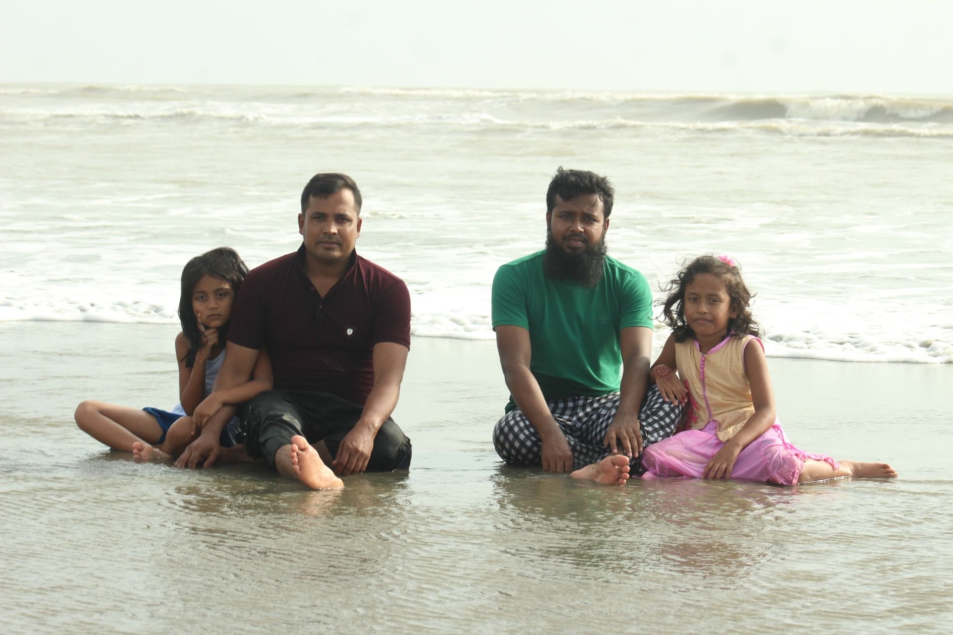 My Friends Daughter, My Friend, Me and My Niece at the beach