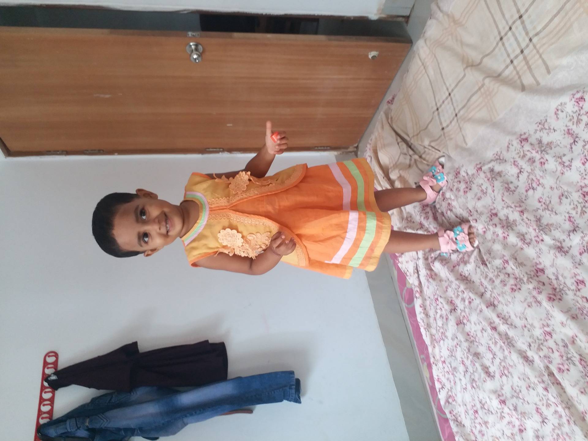 Masud's cute younger daughter
