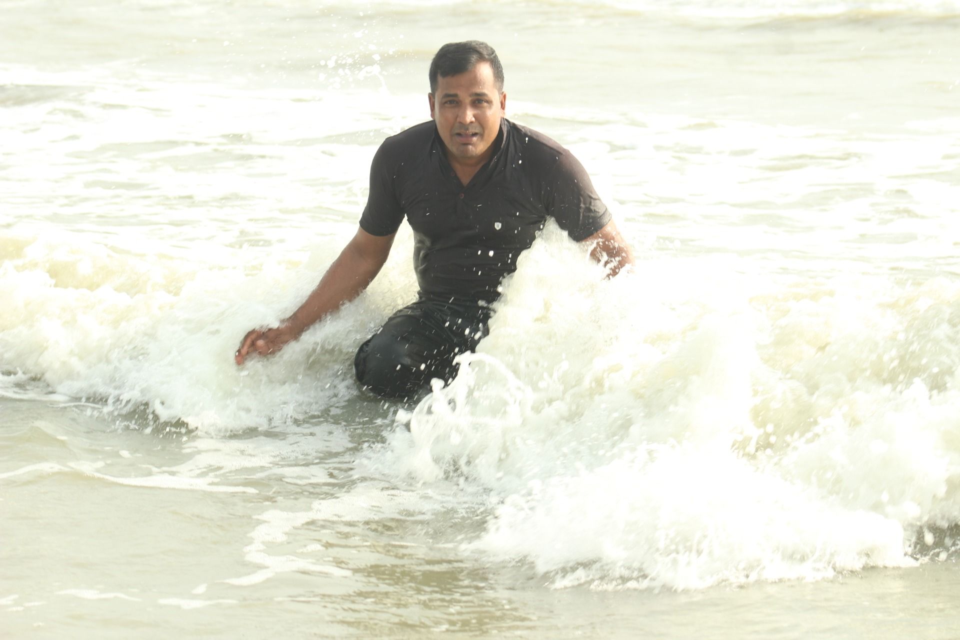 Masud with tide