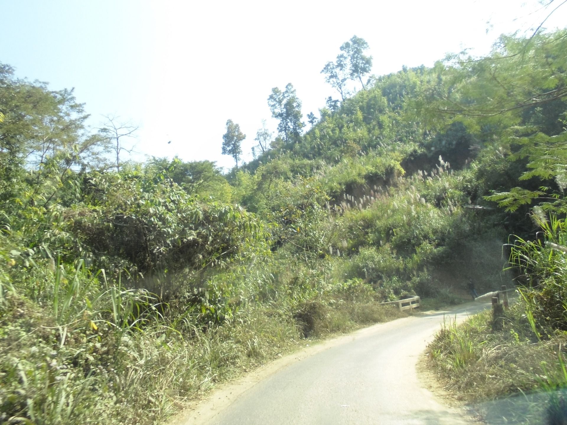 On the way of going from Khagrachari to Sajek