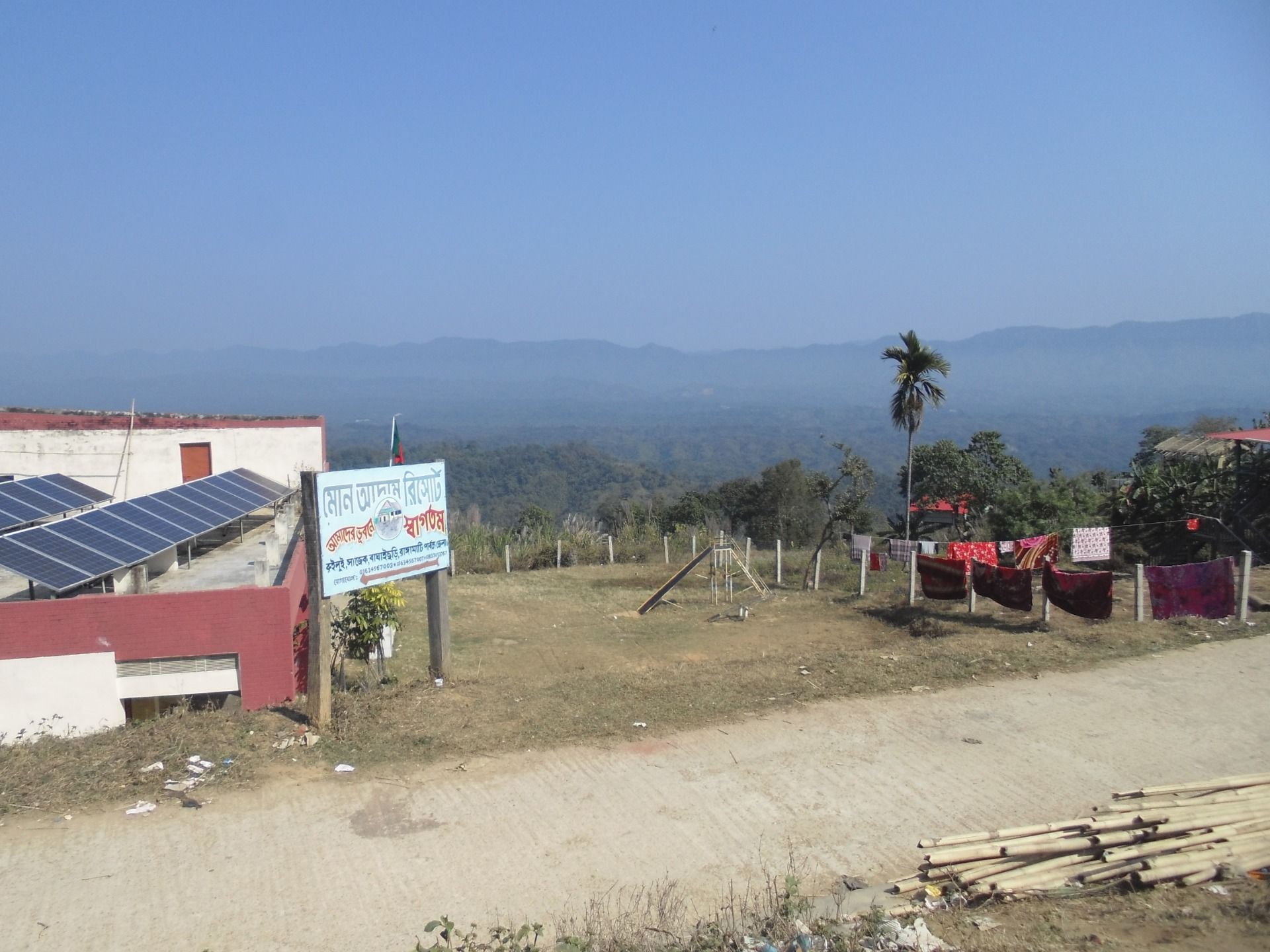 From the top of the hills