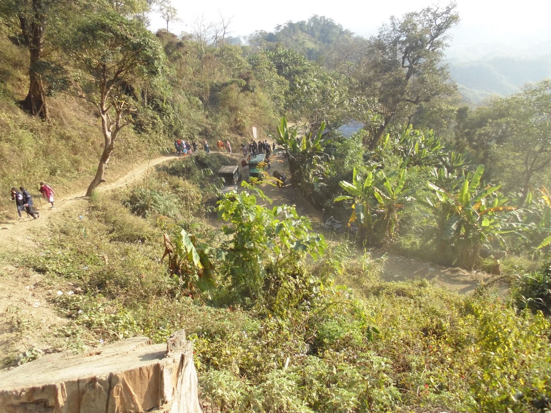 Road of climbing