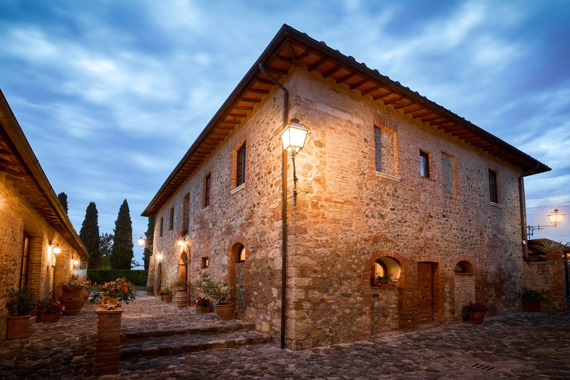 The ancient villa