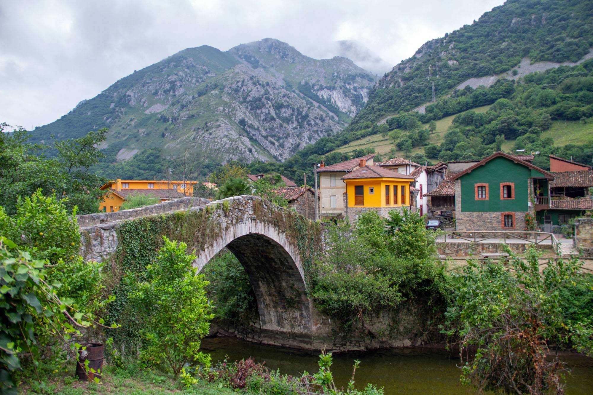 Classic Asturian Stone Bridge