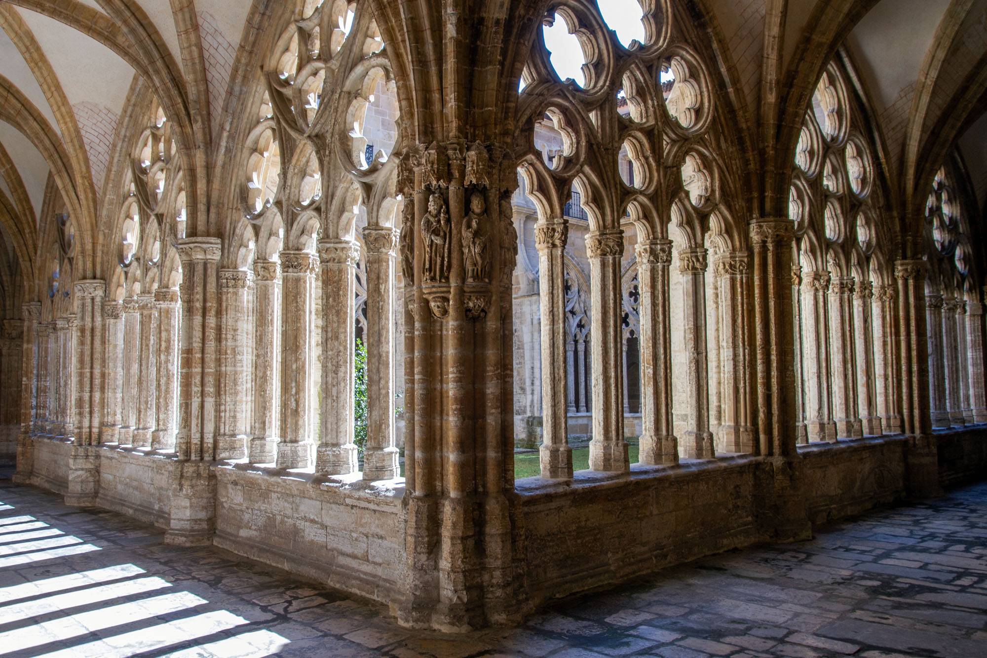 Perfect example of a Gothic Cloister