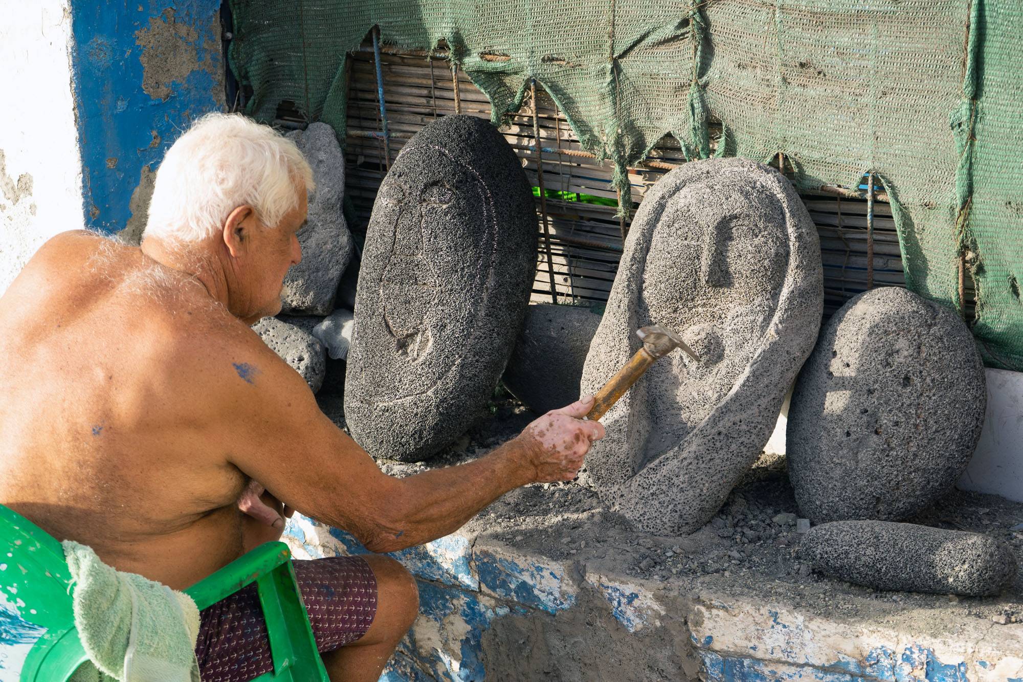 Tenerife Lava Stone Artist