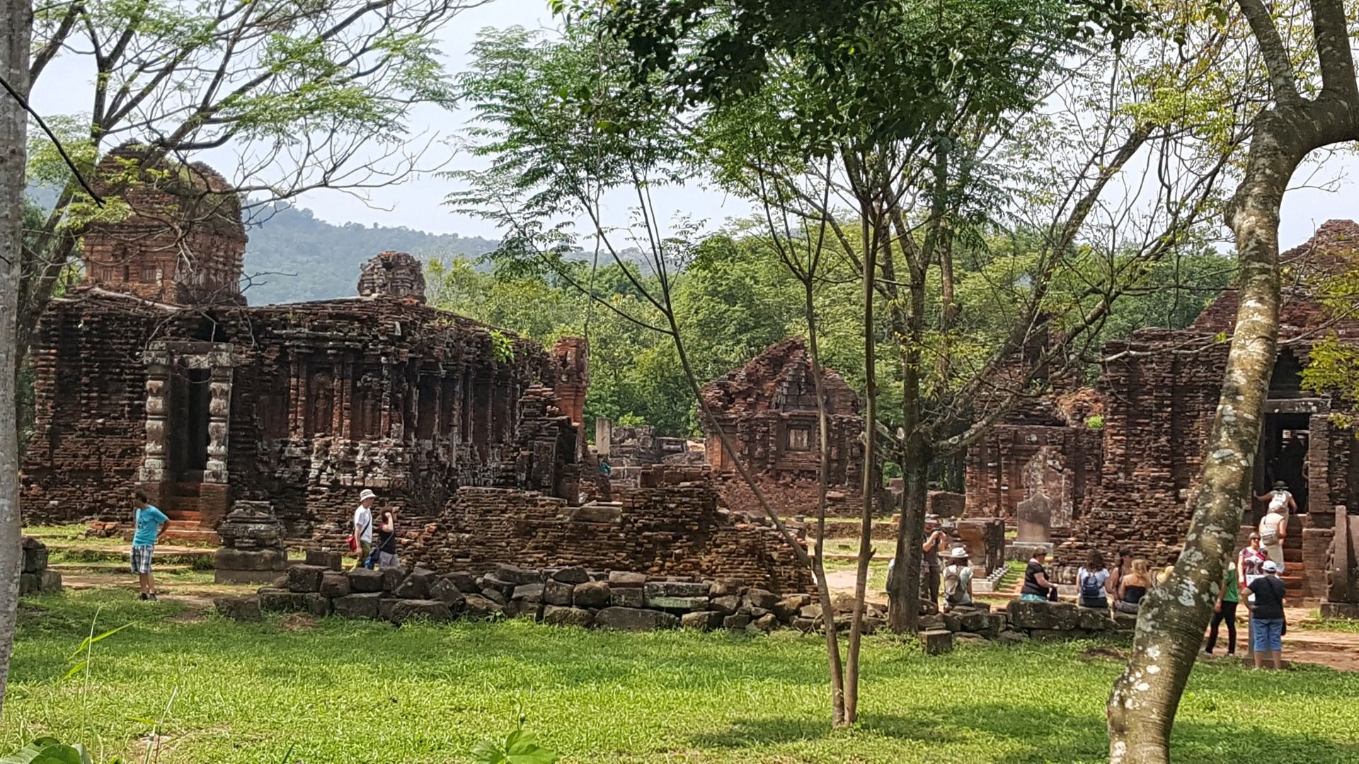 "My Son", a history site in Vietnam