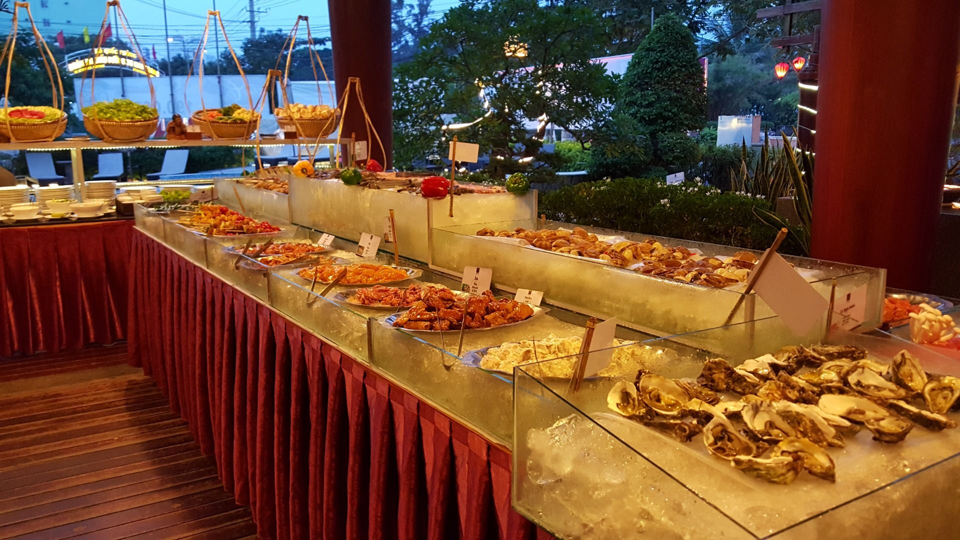 Have a superb seafood buffet and taste drip coffee in Vietnam