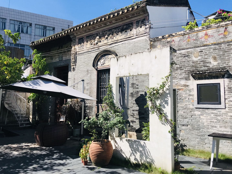 The quiet and ancient Shanxi village,Guangdong