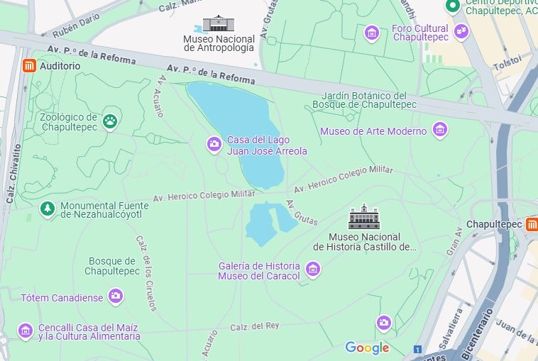 Location of the castle