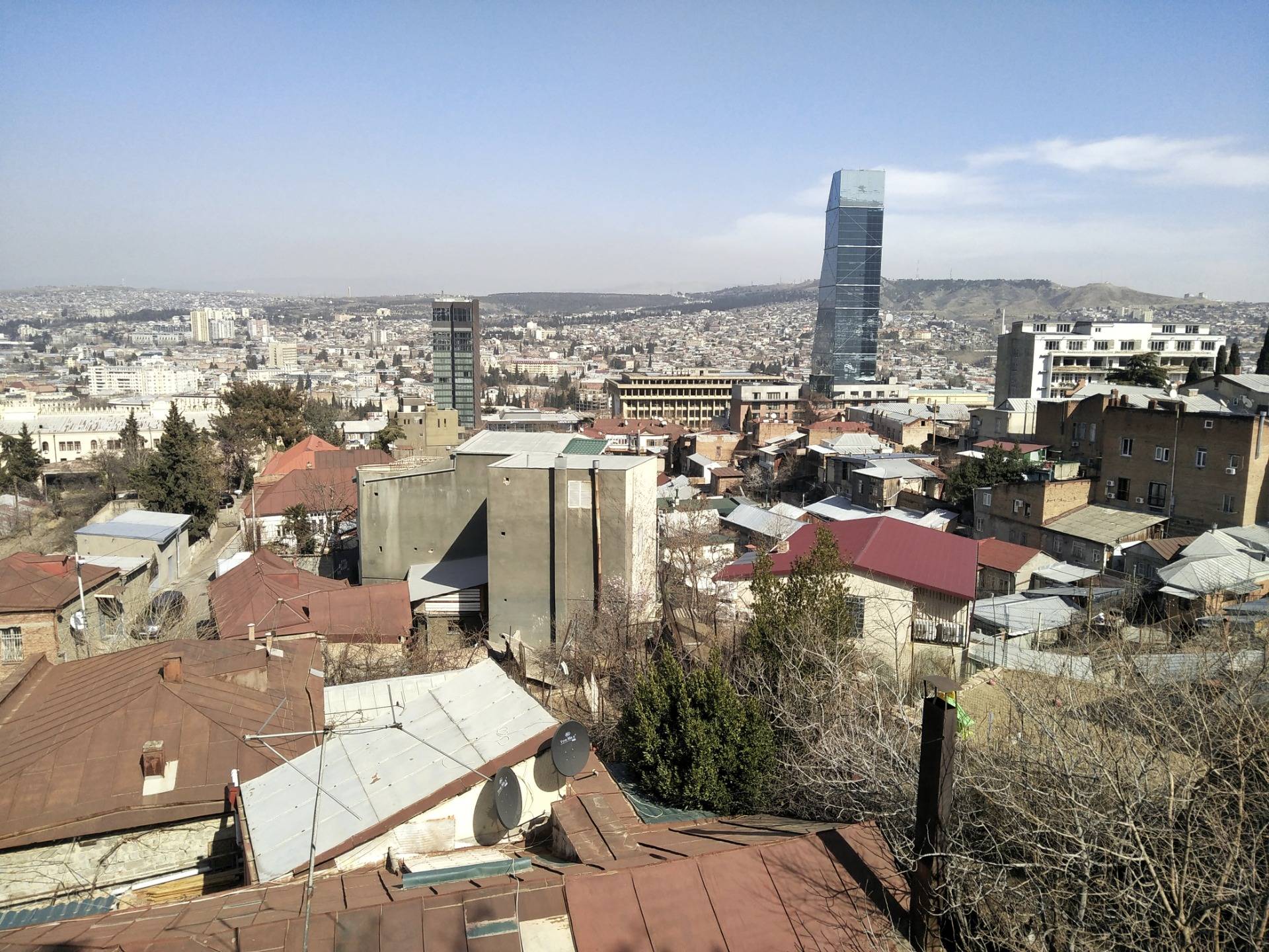 It is easy to get lost in Tbilisi, if that happens just go uphill to see where you are.