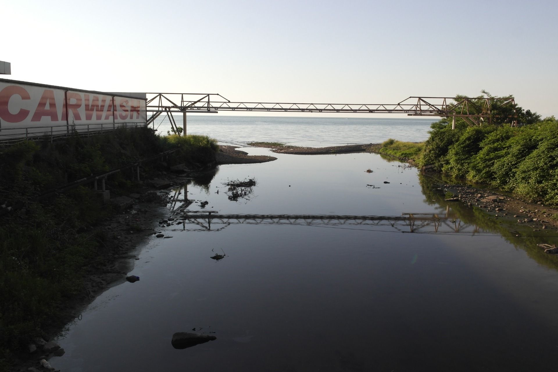 I wonder, where do they flush their chemicals...