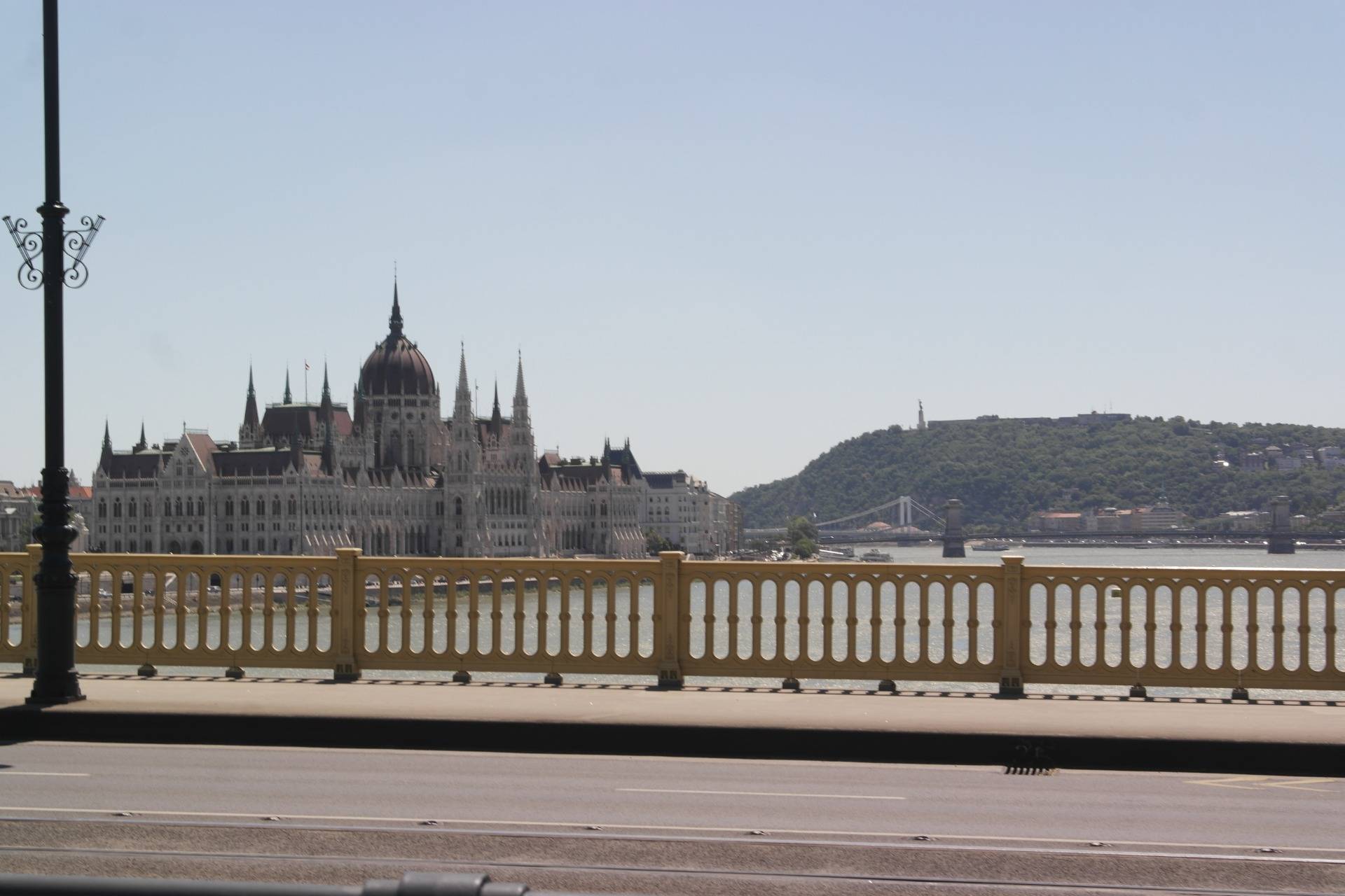 From the bridge that connects the Island with both Buda and Pest.