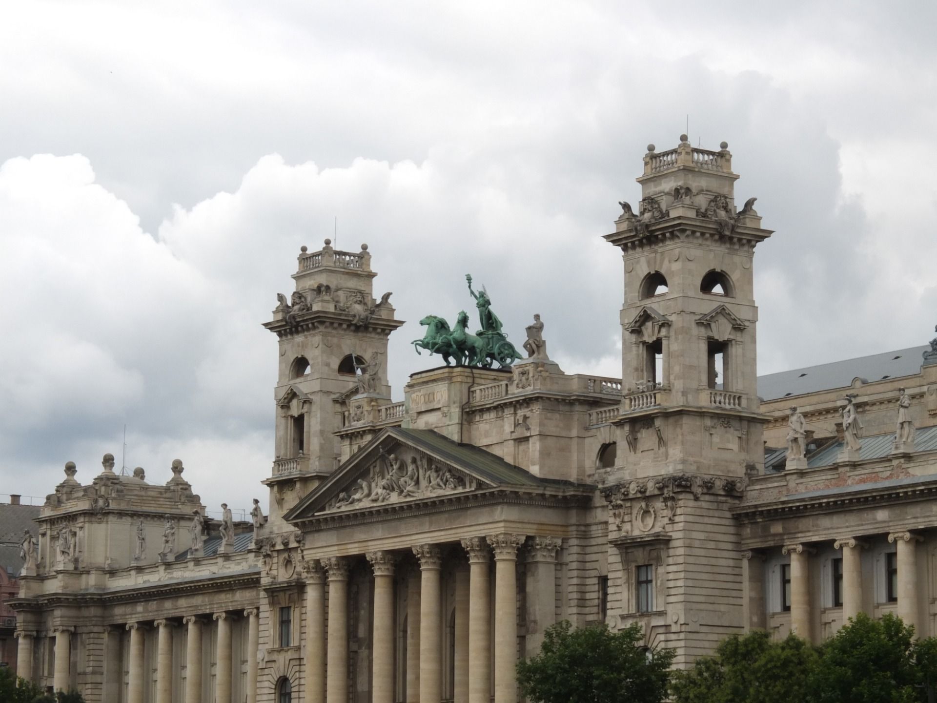 I would suggest this is from the times of Austria-Hungary, but correct me if I am wrong...