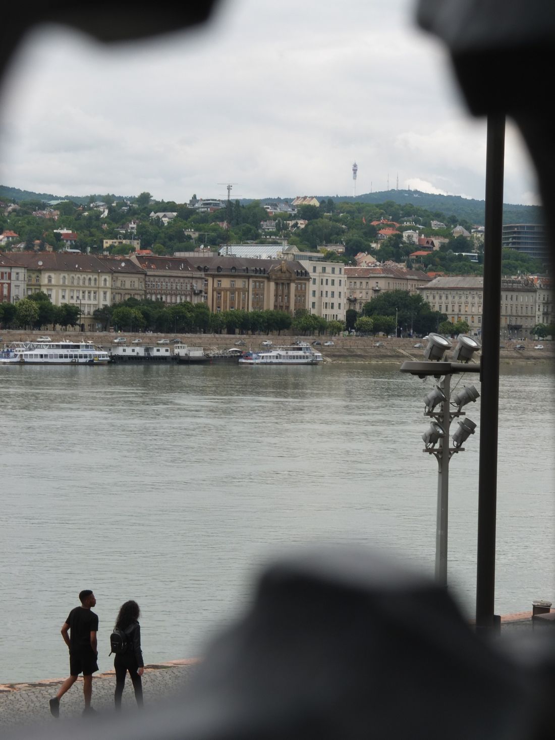 Some of the first tourists in this year enjoying their walks.