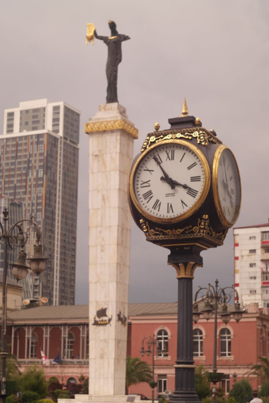 The Big Ben of Batumi. Old meets new on every corner.