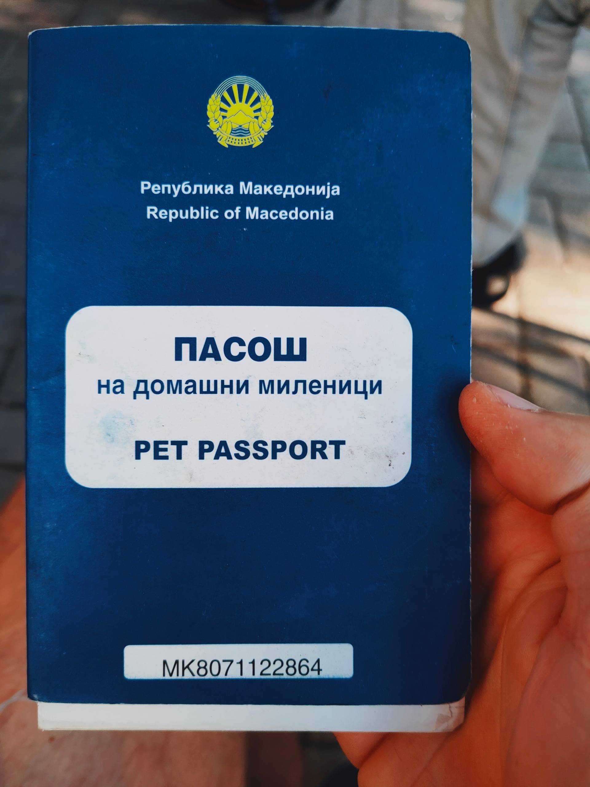 Pet passports, Turkish haircut and Czech-alike beer in Skopje, Macedonia.