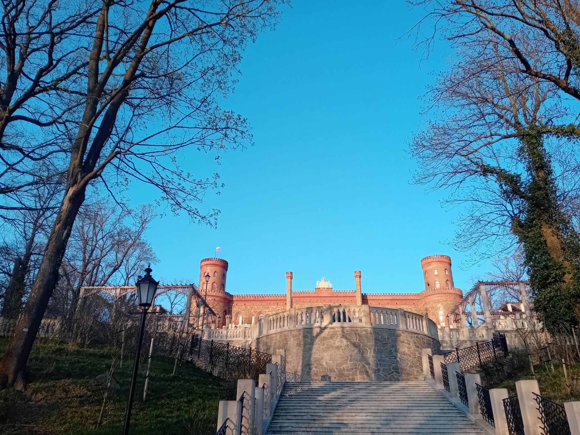 Palace or rather Neo-Gothic Schloss Kamenz. Still revitalizated day after day.