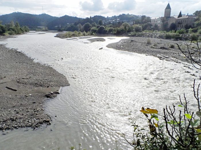 Rioni river at Kutaissi