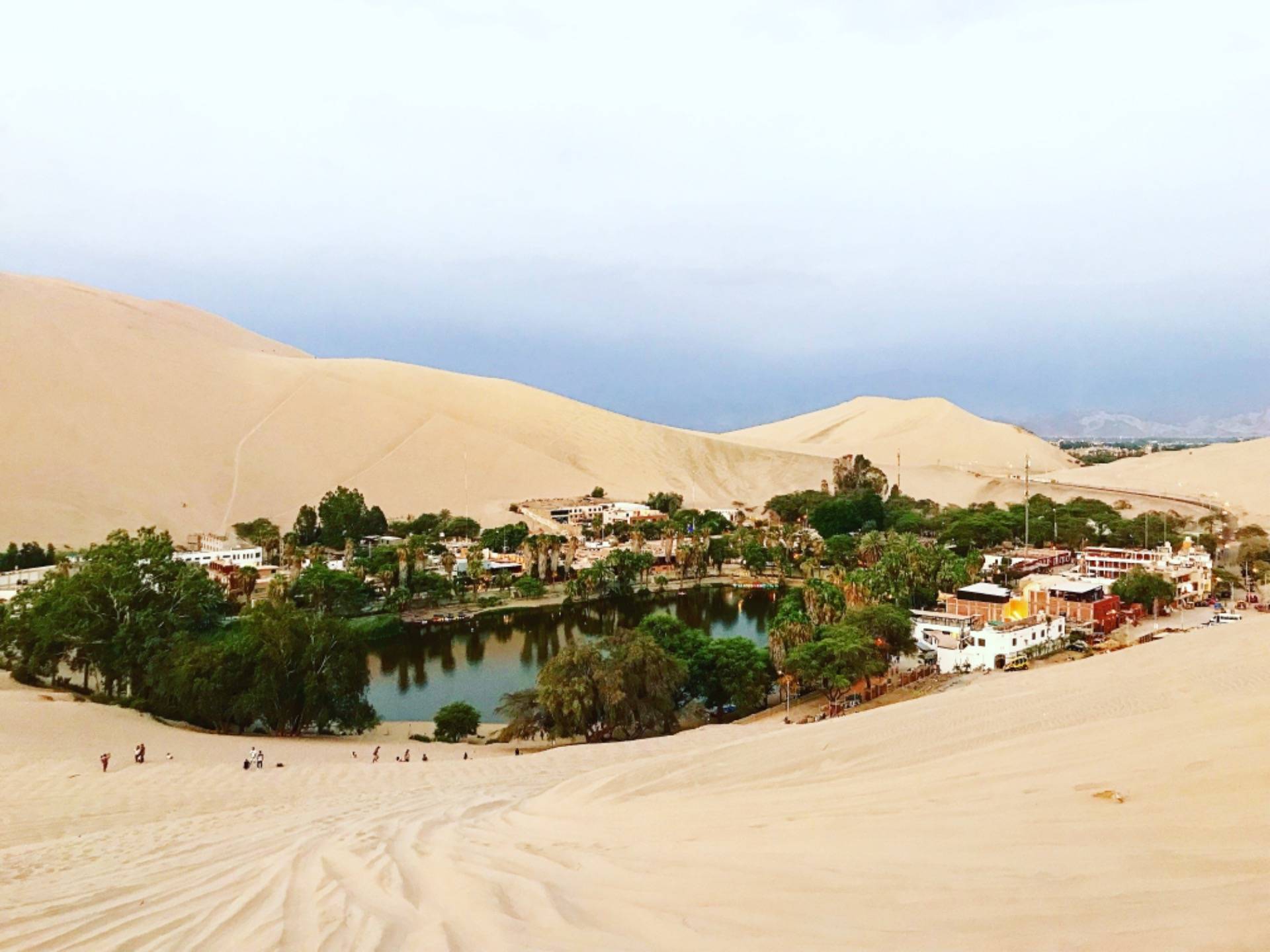 Huacachina, Peru - An oasis to be found in middle of nowhere. 