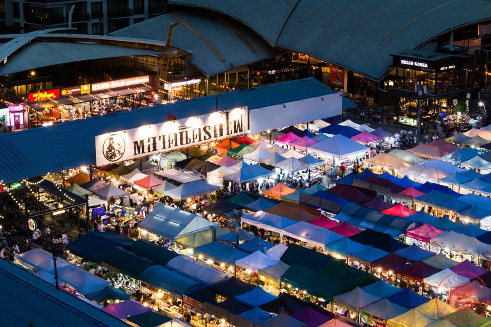 Ratchada 
Night Market (Bangkok) - If you don’t mind the crowd...