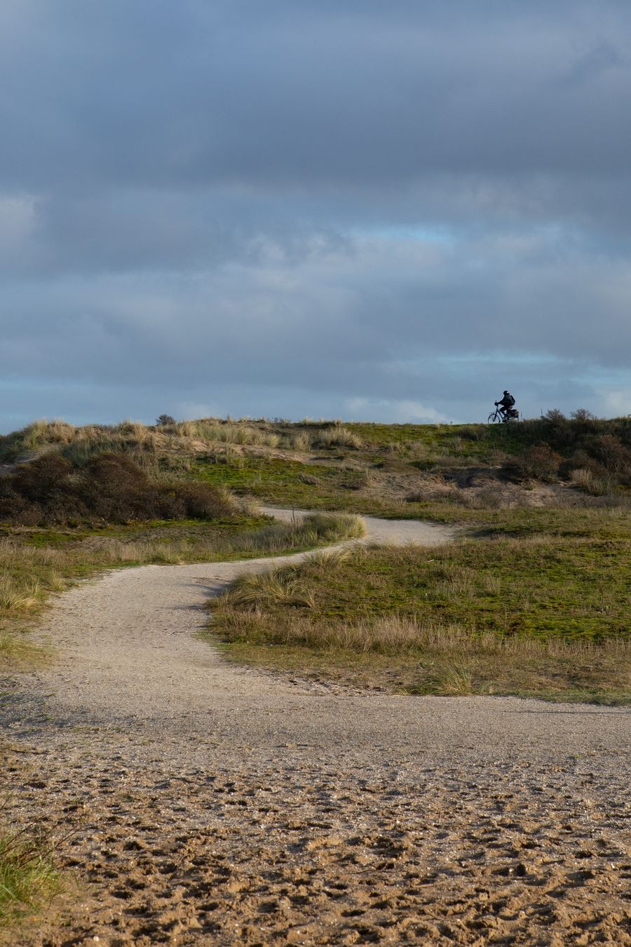 Bike and hike paths