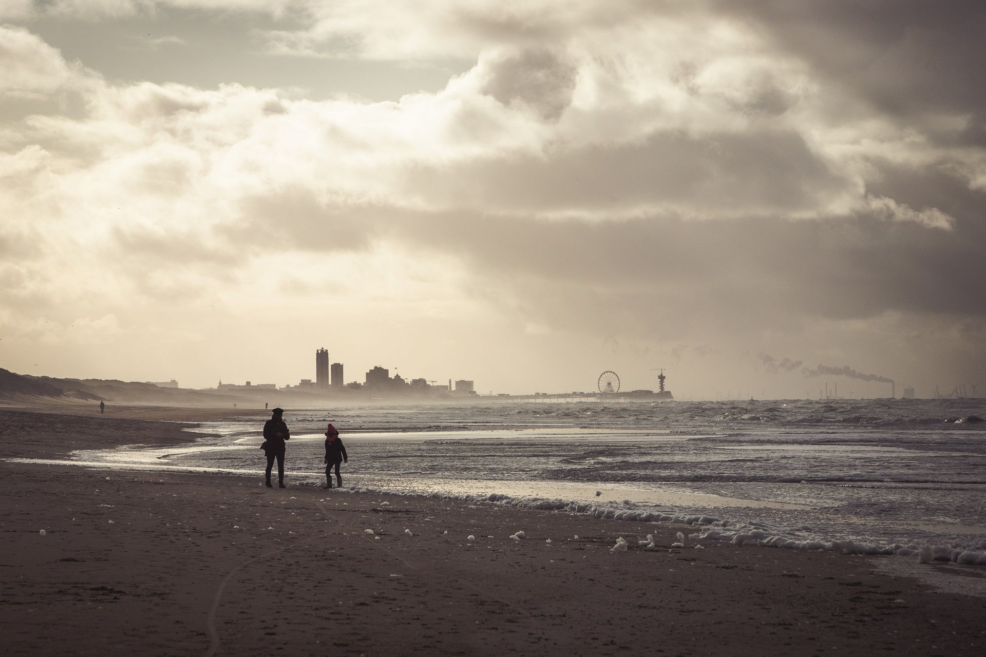 The Dutch North sea coast!