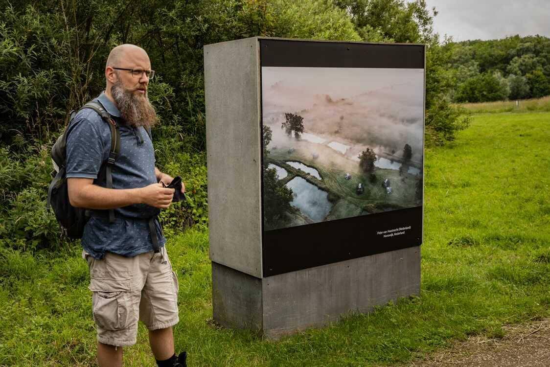 Me and my exhibited photo!