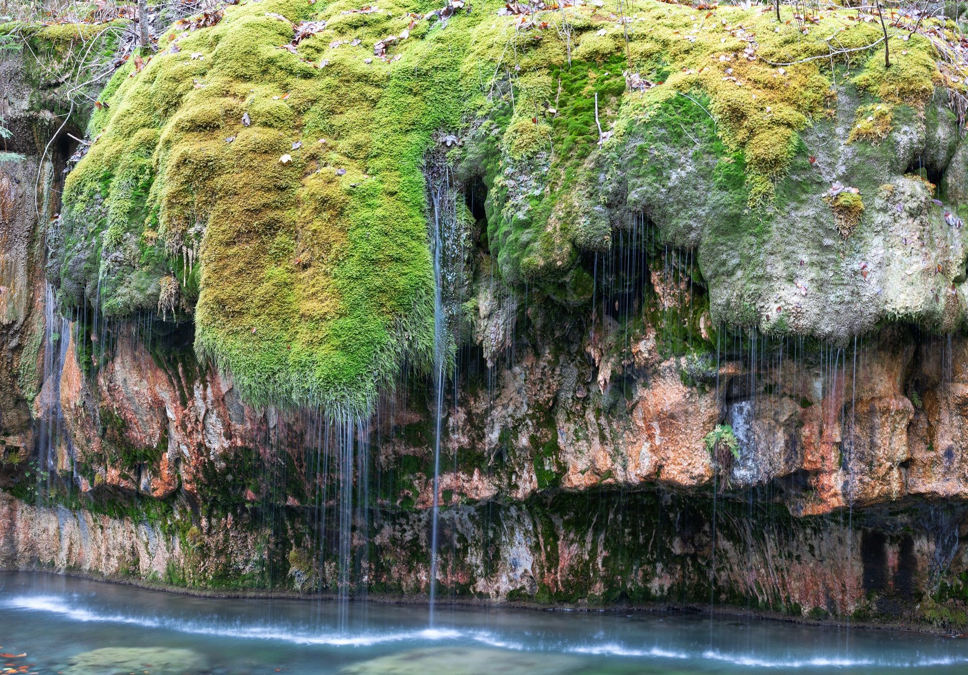 Kallektuffquell waterfall