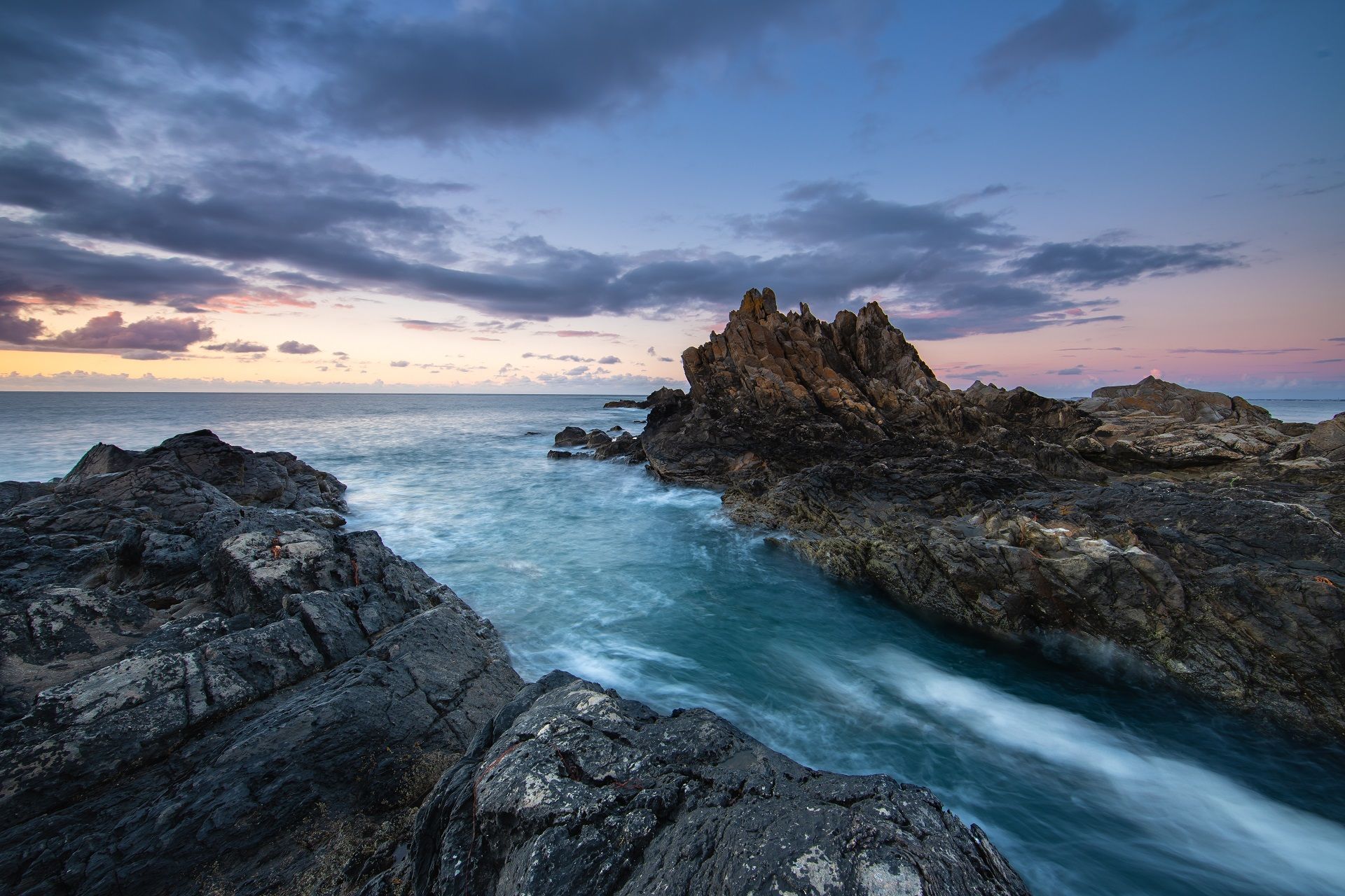 Long exposure photography along the France coast!