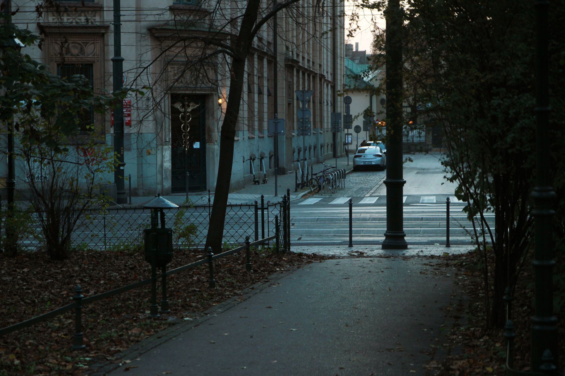 Widok na Kapucyńską