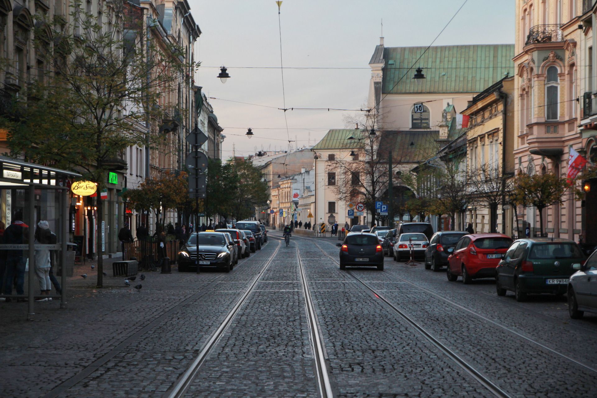 Listopadowy spacer po Krakowie