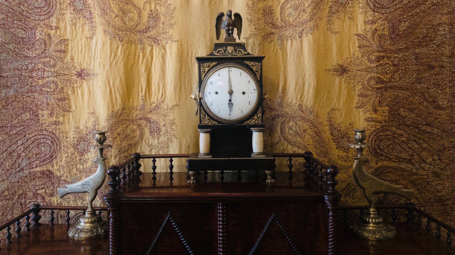 Zegar w saloniku / The clock in the lounge