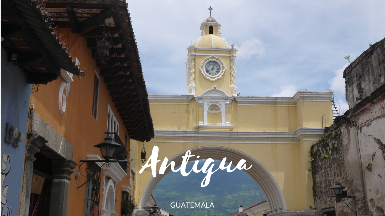 Aimless wandering in Antigua, the jewel of Guatemala