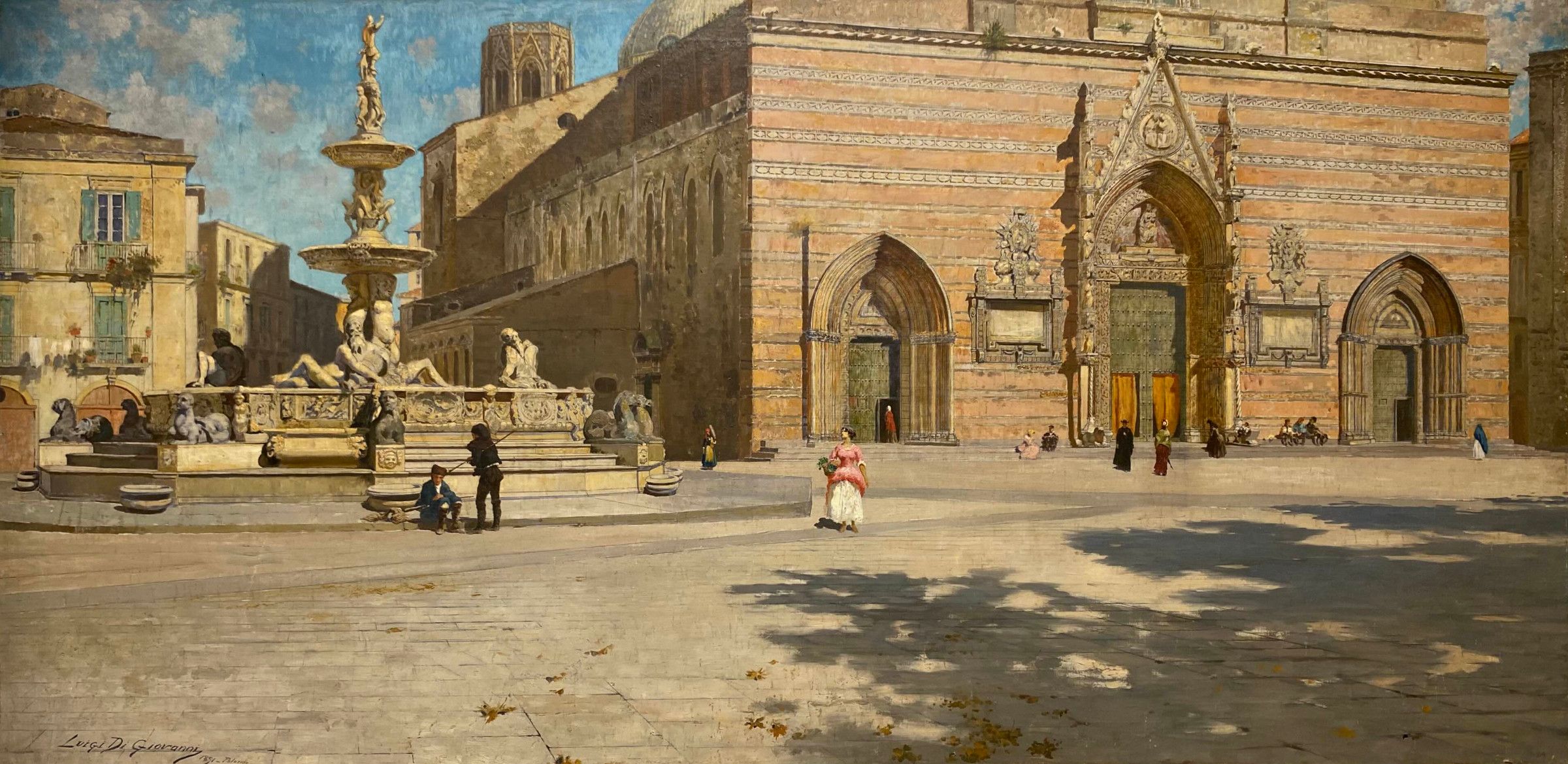 Fontanna Oriona w Mesynie - Orion's Fountain in Messina