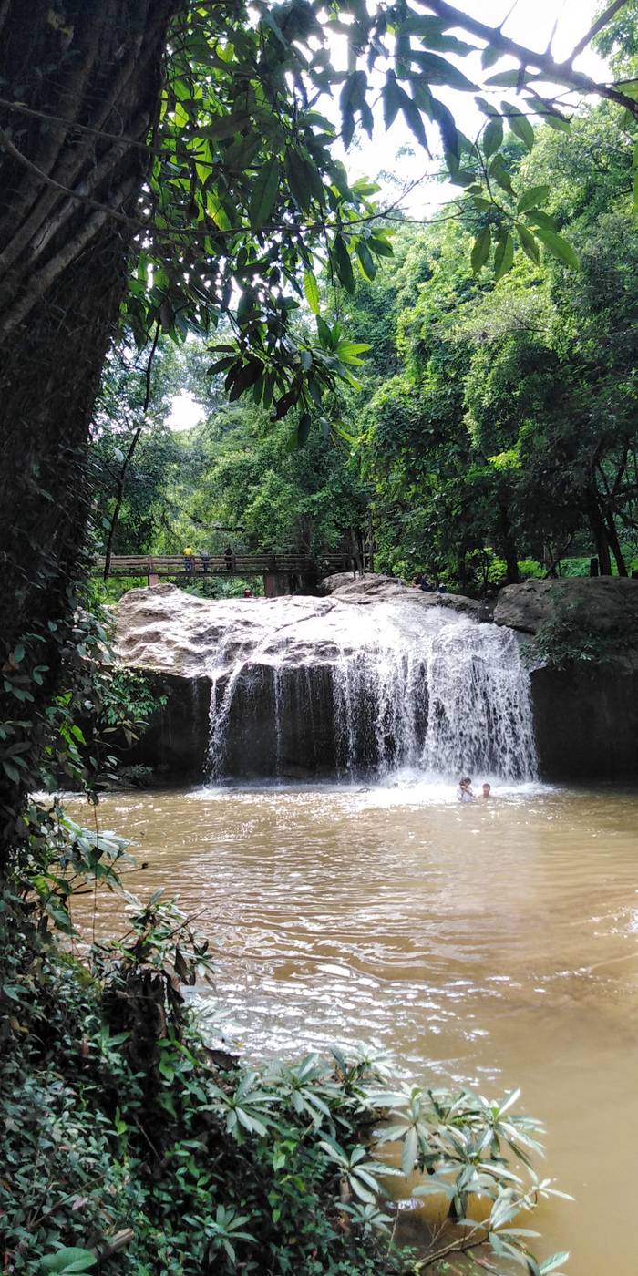 The beauty of Mae Sa Waterfall