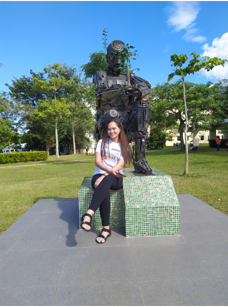 You can find this structure at the center of the park, near the BPI branch and seven-eleven store. It is called ”The Last Tree”.