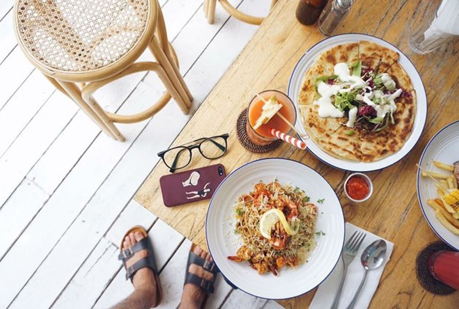 a beach shark tooth beach filled with natural rock formations
