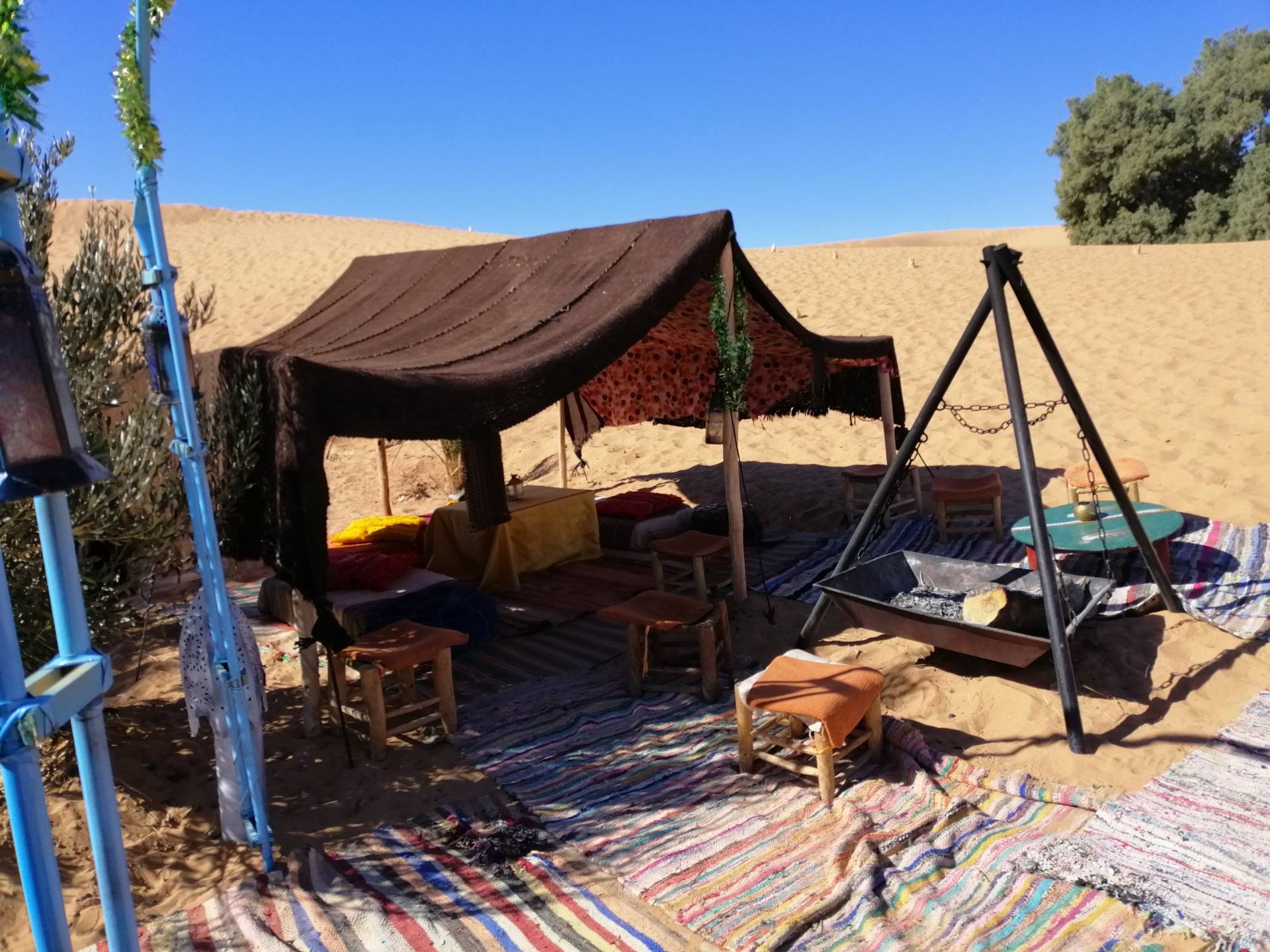 Living like the Berbers in Erg Chebbi