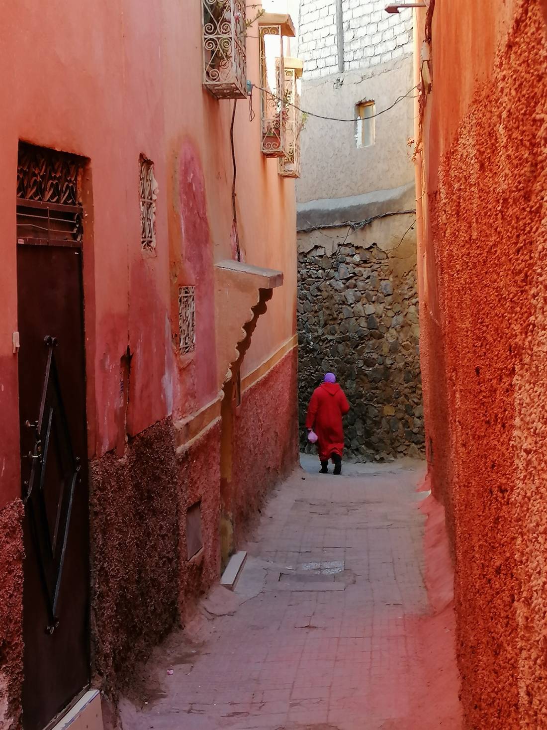 Getting lost in Marrakech. 