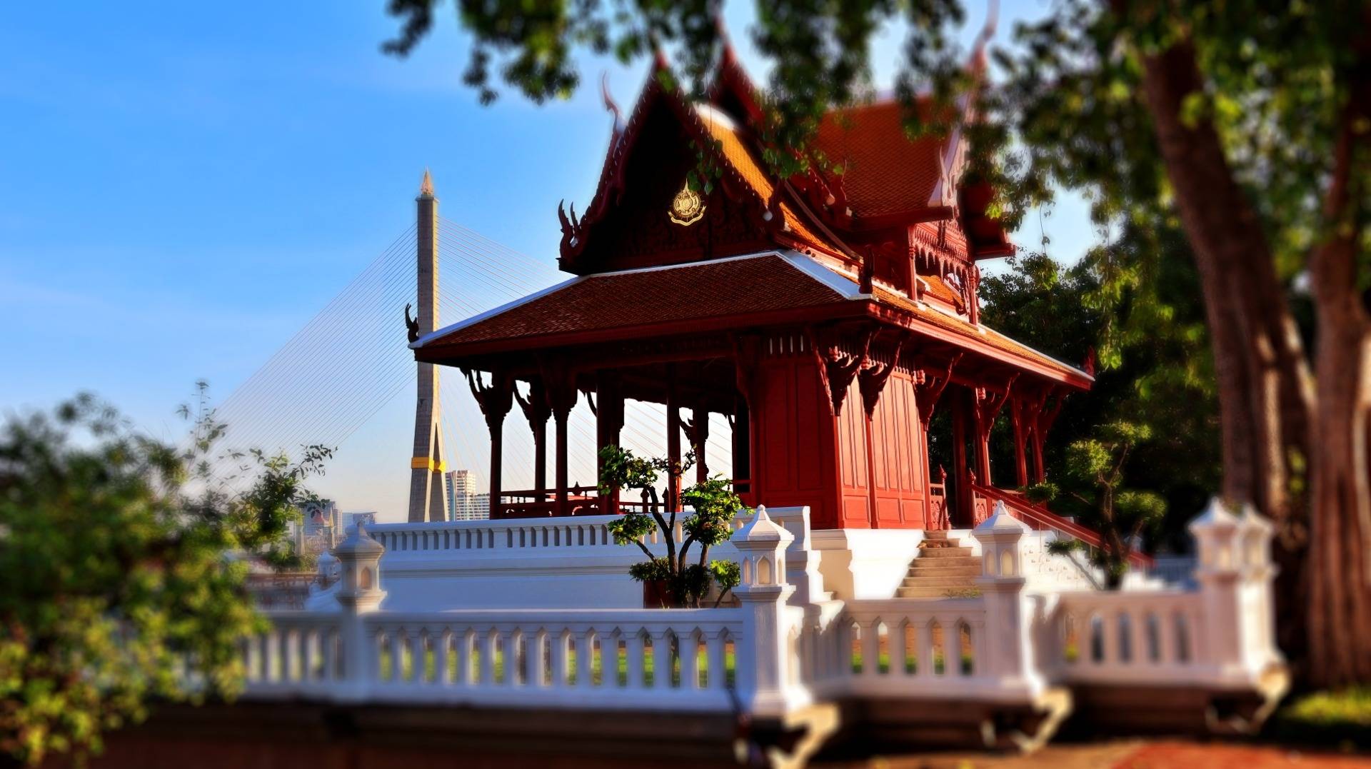 [ BANGKOK ] Phra Sumen Fort  &  Santichai Prakan Pavillion