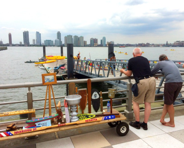 kayaking at Pier 26 in Tribeca