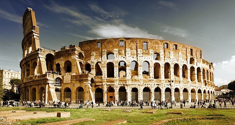 The Colosseum or Coliseum,Rome Italy