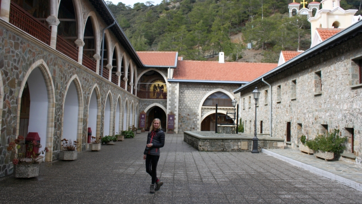 The famous Kykkos monastery in Central Cyprus!