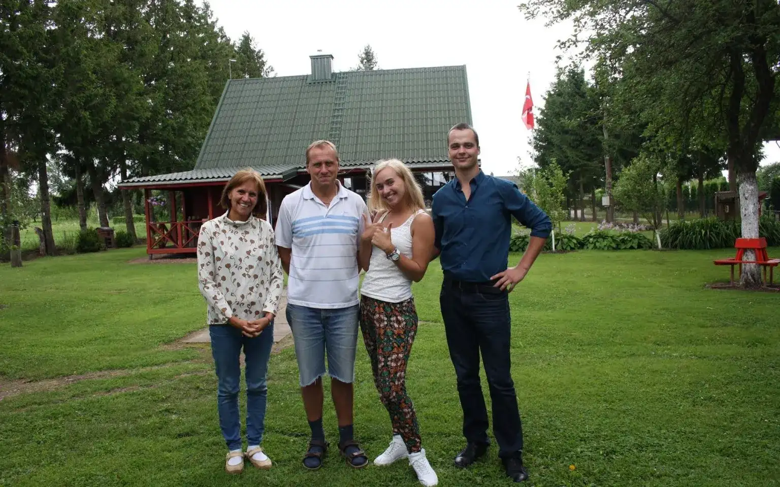 At Kamile’s parents’ Virginijus and Gražina homestead. Narvydžiai, Skuodas District, Lithuania