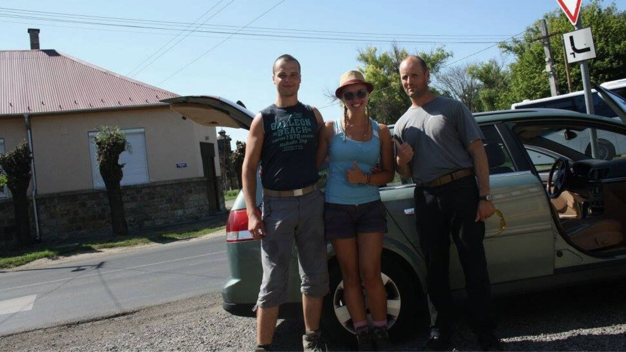 Journey to Nyíregyháza. The driver resembled actor Jason Statham