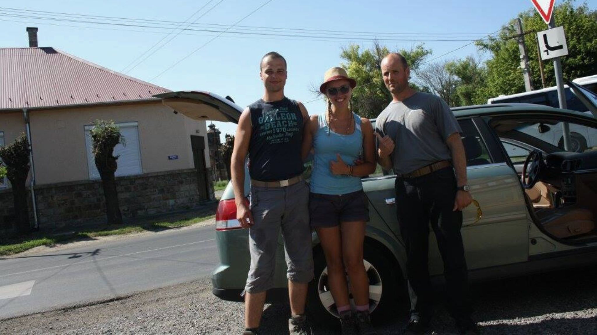 Journey to Nyíregyháza. The driver resembled actor Jason Statham